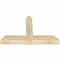 Ekena Millwork Portland Rough Sawn Timber Gable Bracket, Douglas Fir, 36"W x 23"H x 4"D x 4"F, 15/12 Pitch GBW036X23X0404POR00RDF - alternate 5